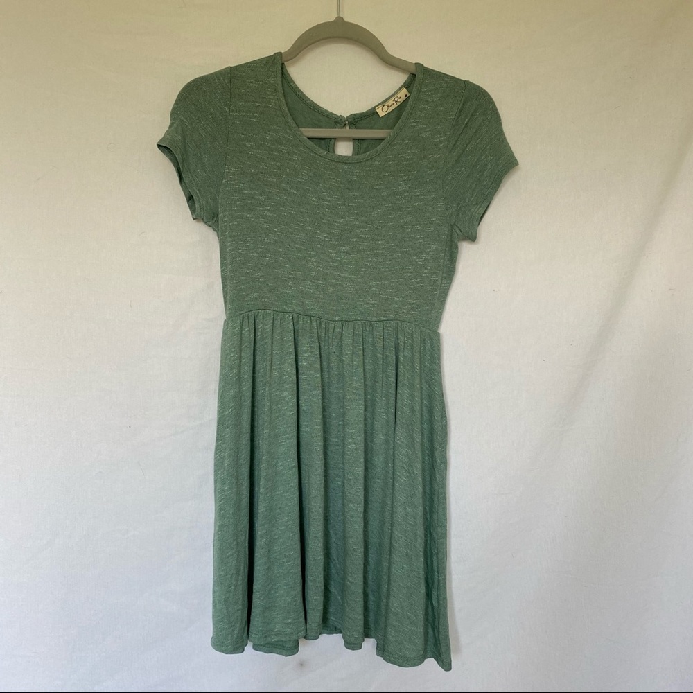 Olivia Rae Green Mini Dress